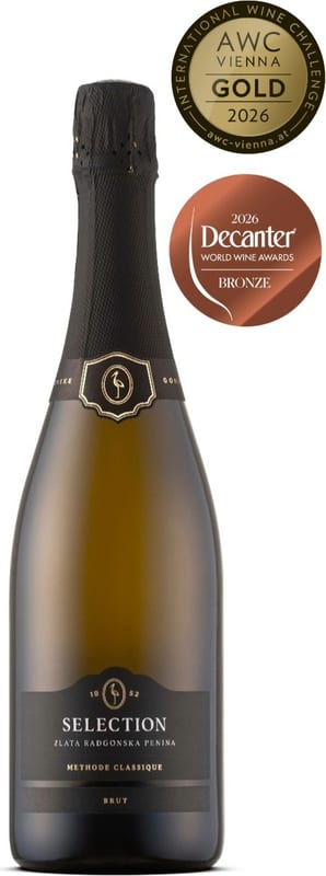 Zlata radgonska penina Selection brut, Vinarija Radgonske gorice
