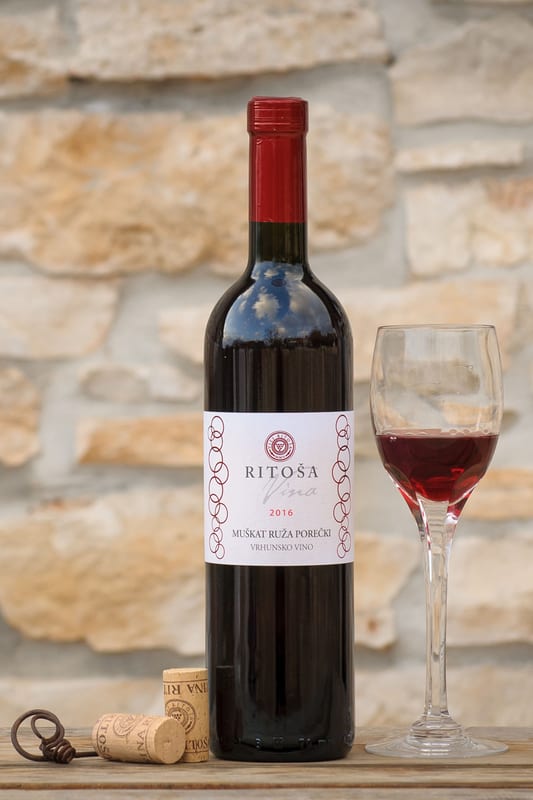 Muškat ruža porečki, Vinarija Ritoša