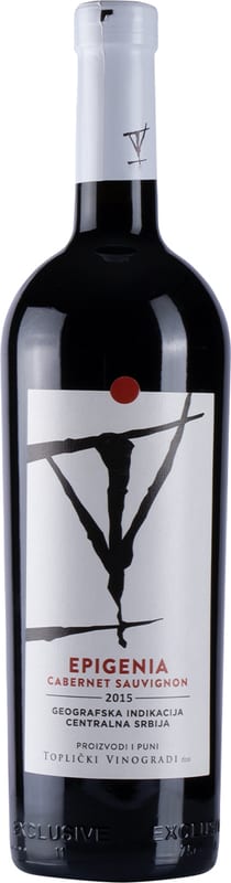 Epigenia Cabernet Sauvignon, Vinarija Toplički vinogradi
