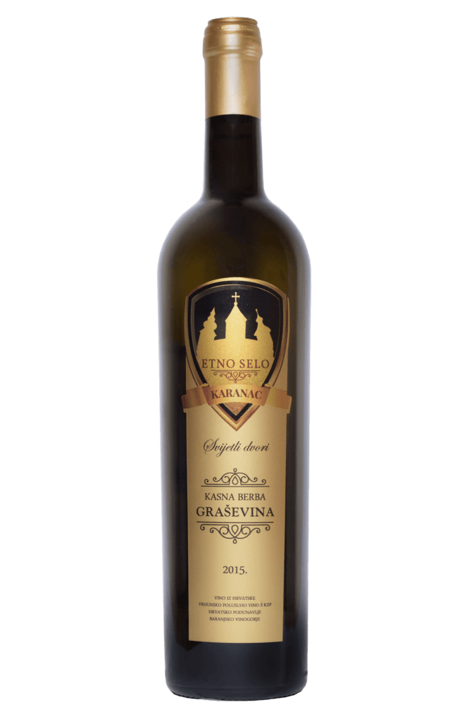 Kasna berba graševine - Vinarija Svijetli dvori 